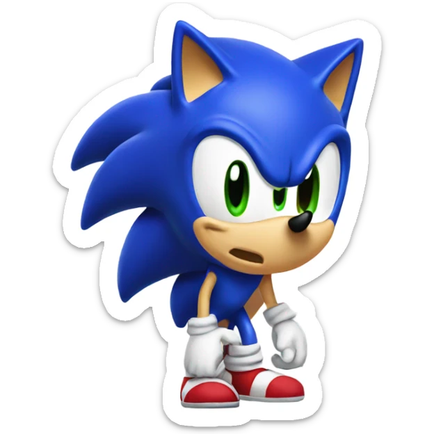 Sonic sticker