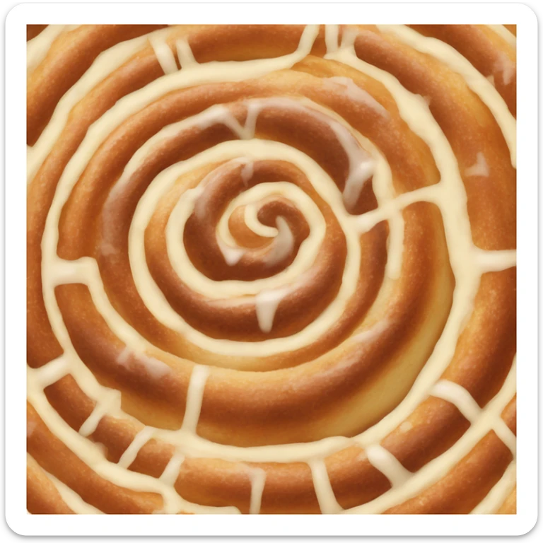 cinnamon roll sticker