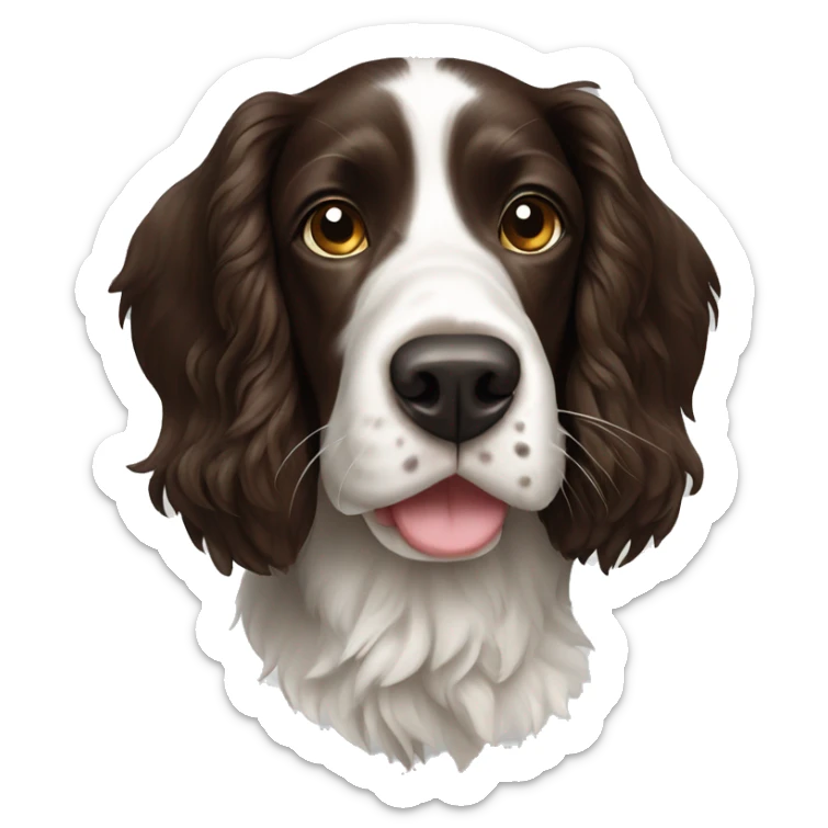 Springer spaniel sticker