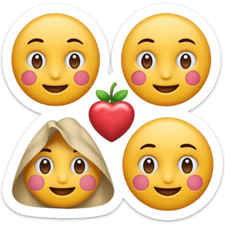 Бантики розовые sticker