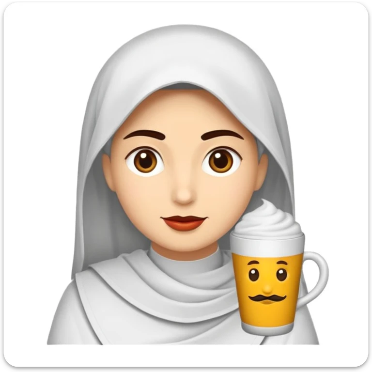 omuz hizasında kısa kıvırcık saçlı, buğday tenli ve koyu kahverengi gözlü genç bir kadın sticker