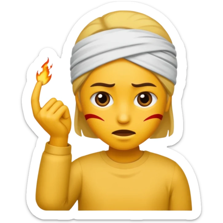 Je veux un emoji représentant adolf Hitler faisait un salut nazi sticker