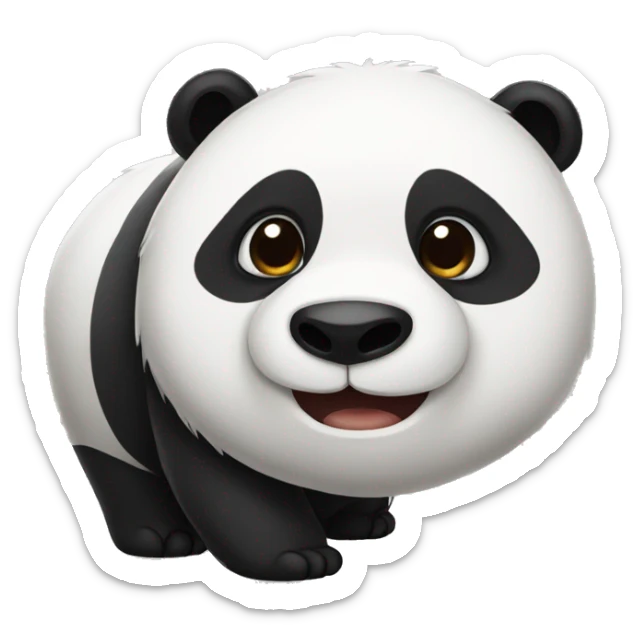Panda sticker