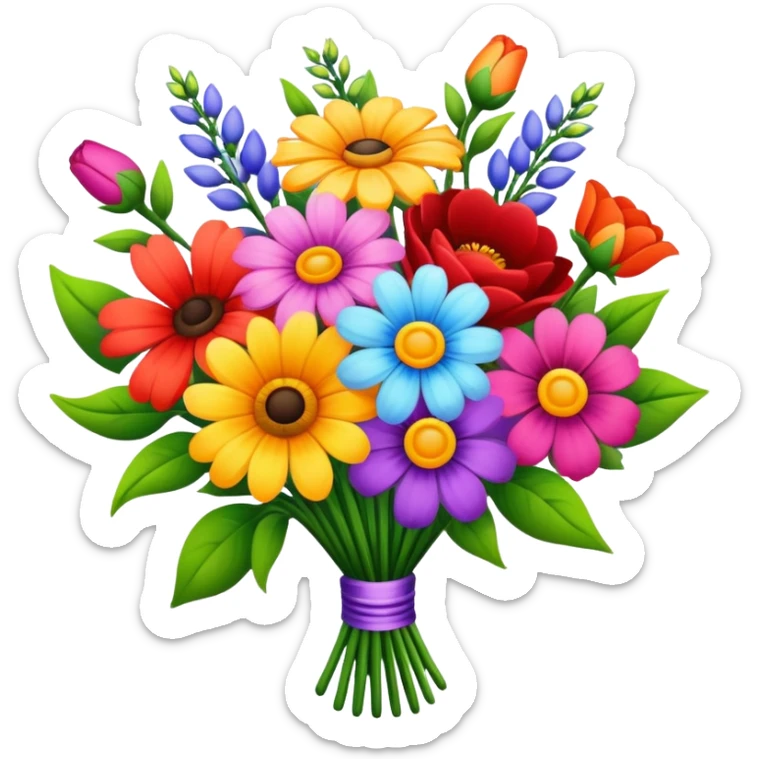 FLOWERS sticker