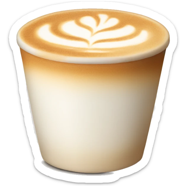Latte  sticker