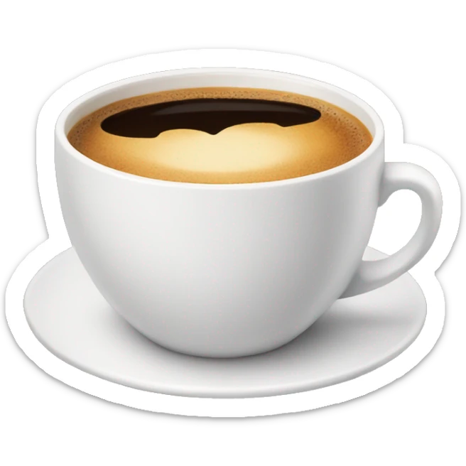 coffee cup sticker