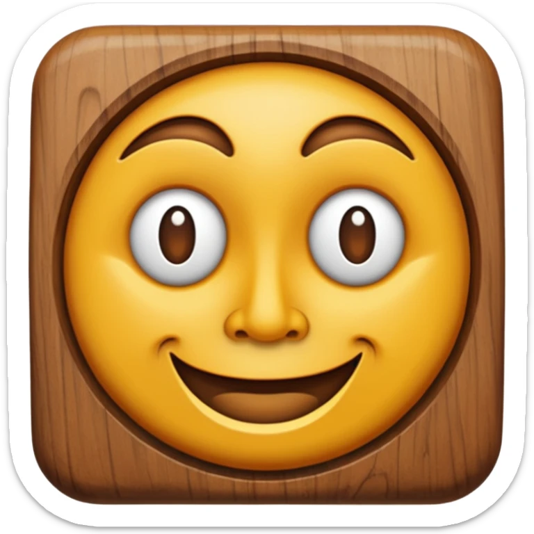 wood Sculpture sticker