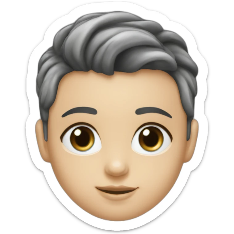 girl-with-blue-eyes-kisses-a-boy-with-a-hairstyle-like-David-Beckham's sticker