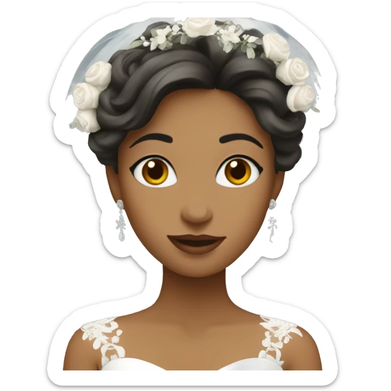 Bride sticker