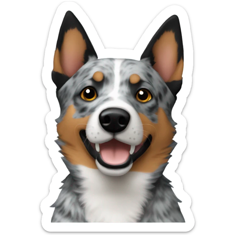 Blue heeler sticker