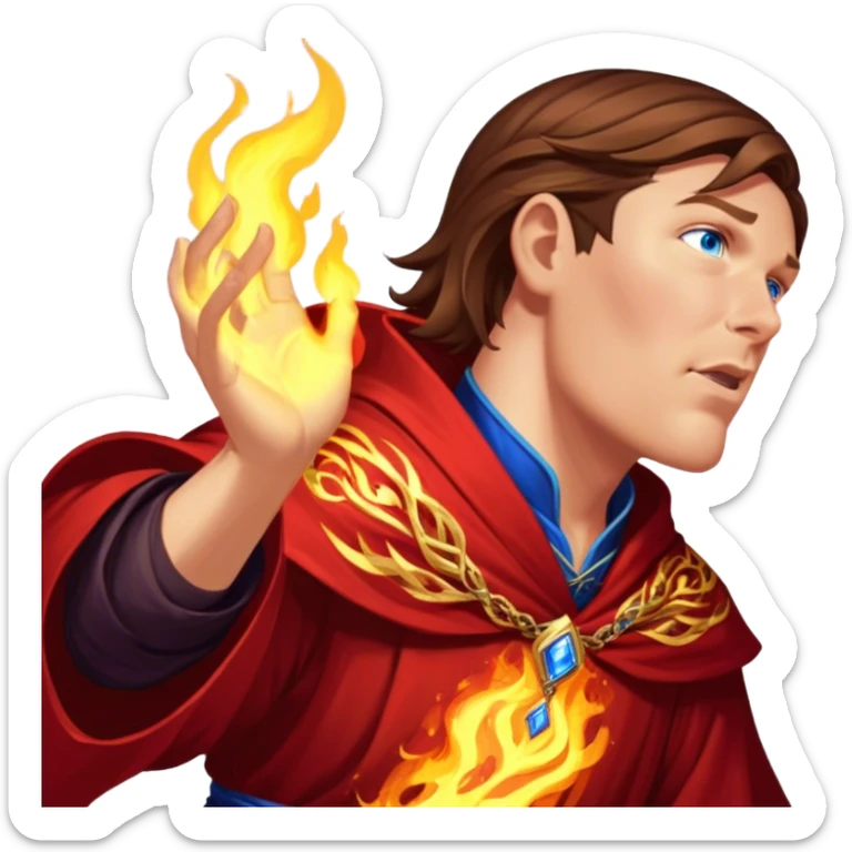 Pyromancer sticker
