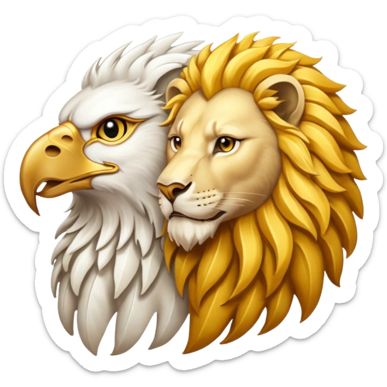 give me a symbol to combine my polish and macedonian roots that is simple and legible sticker