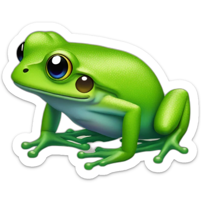 frogs turned gay by the chemicals that obama put in the water sticker