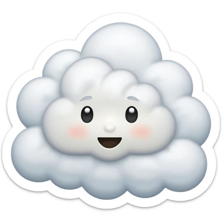 cloud sticker