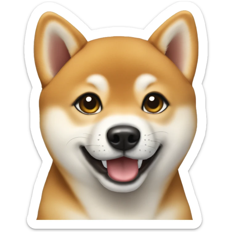 Shiba Inu puppy sticker