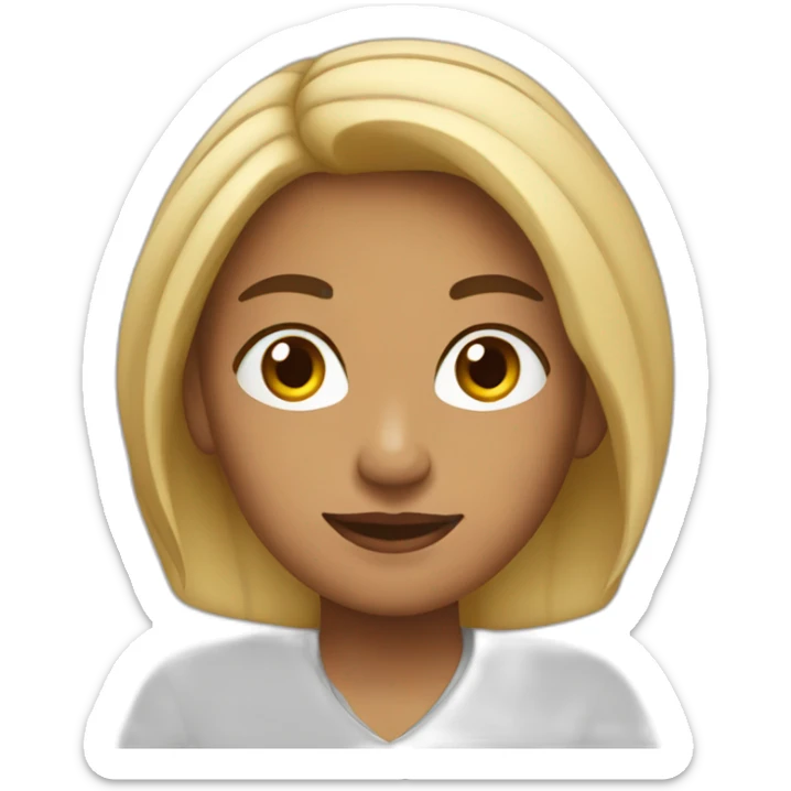 Mujer de 30 años sticker