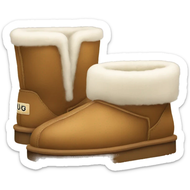UGG slippers  sticker