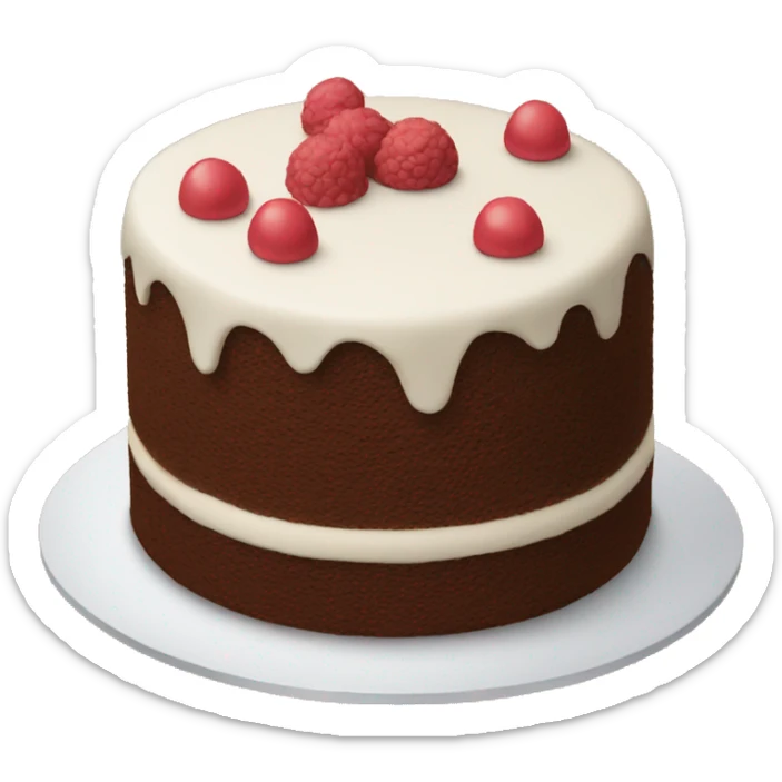 Cake sticker