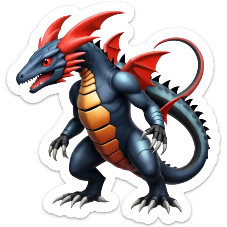 Yveltal-Regigigas-Salandit-Lombax-Weregarurumon-fusion-creature (full body sticker