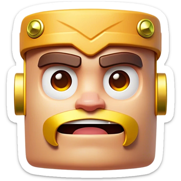 Clash of Clans aesthetic: Cinematic Playful Xbox Series X Console Portrait Emoji, rendered in a 3D vector-style similar to standard emojis with minimal shading and bold, simplified shapes. A compact, distinct form with signature details, softly glowing with a modern gaming energy charm. Simplified yet unmistakably iconic, highly detailed and consistent, glowing with a soft radiance and high shine. Stylized with a touch of next-gen innovation and a soft glowing outline, capturing the essence of a beloved gaming relic with a friendly, playful manner! sticker