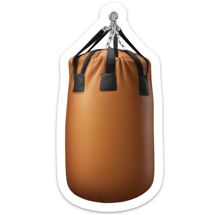 Boxing bag sticker