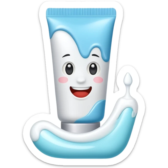 toothpaste emoji sticker