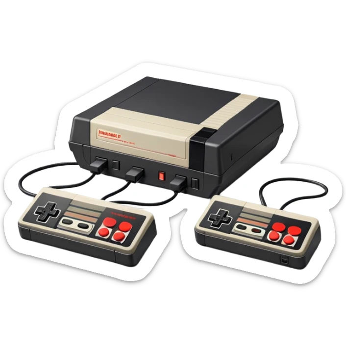 Nintendo Entertainment System sticker