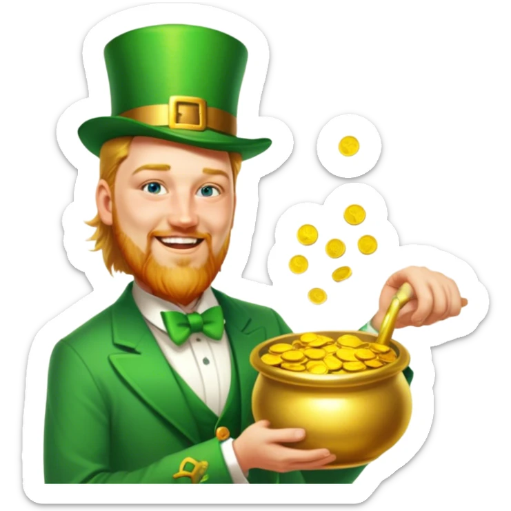 Pot of Gold sticker