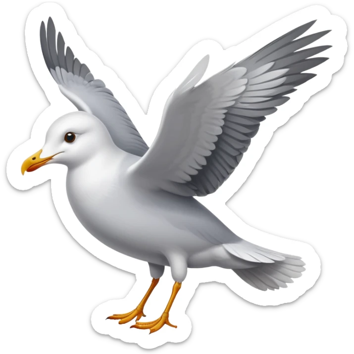Seagull sticker
