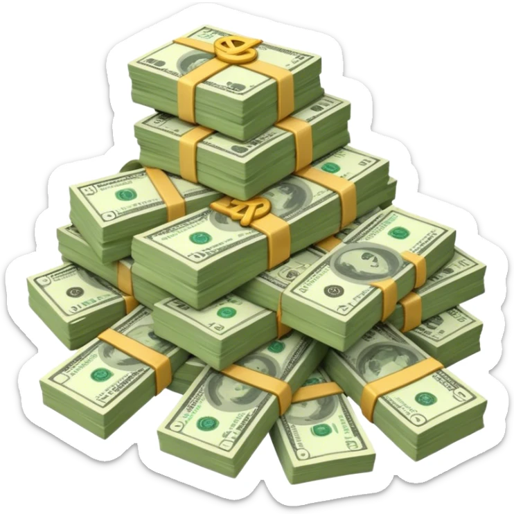 money  sticker