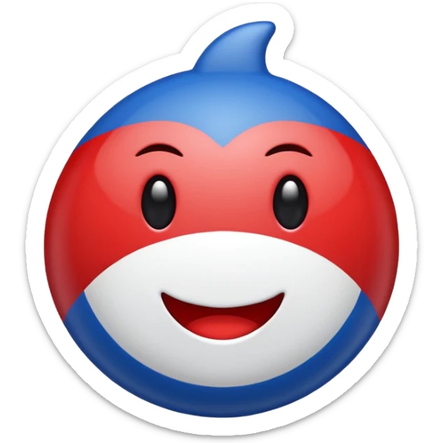 Can u make a emoji with letters CFFA and there color are USA colors make it letters sticker