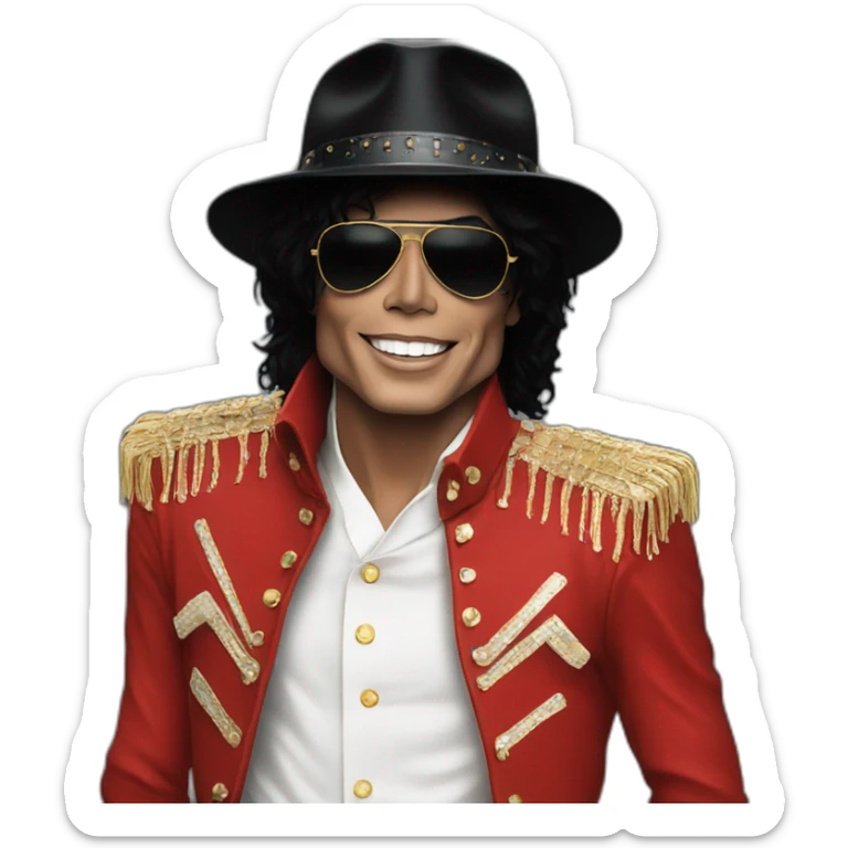 Michael Jackson sticker