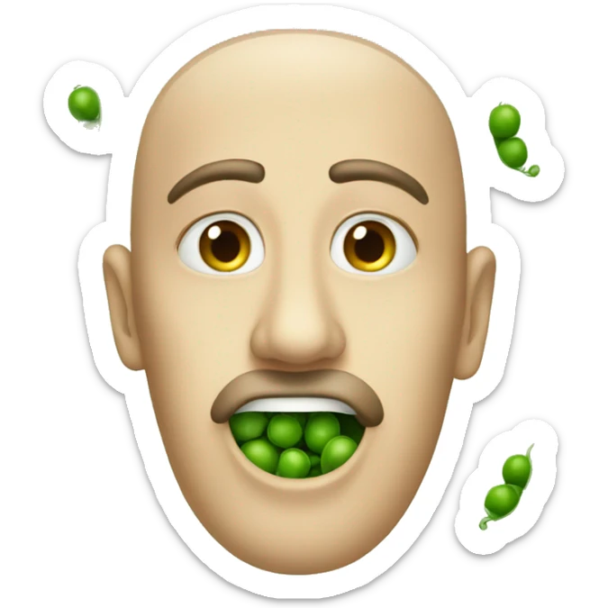 peas sticker
