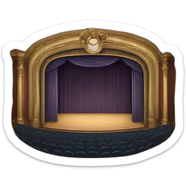 theatre sticker