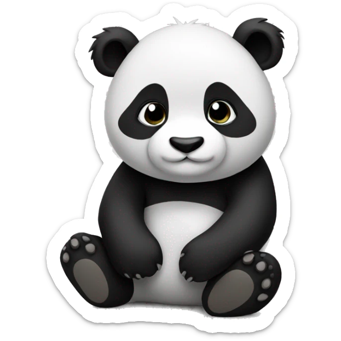 Panda sticker