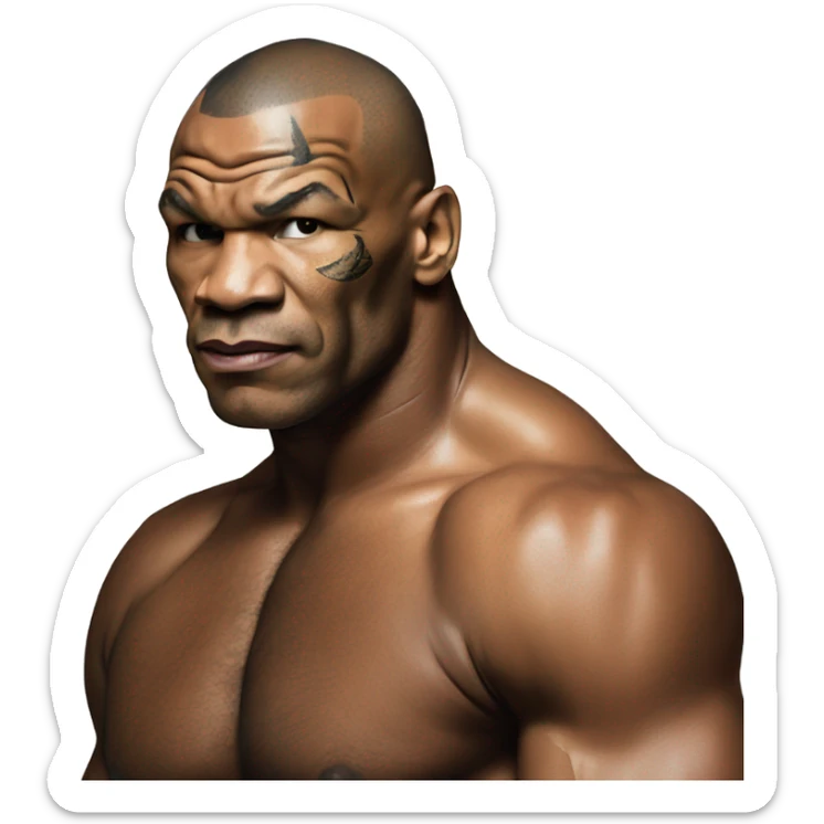 Mike Tyson sticker
