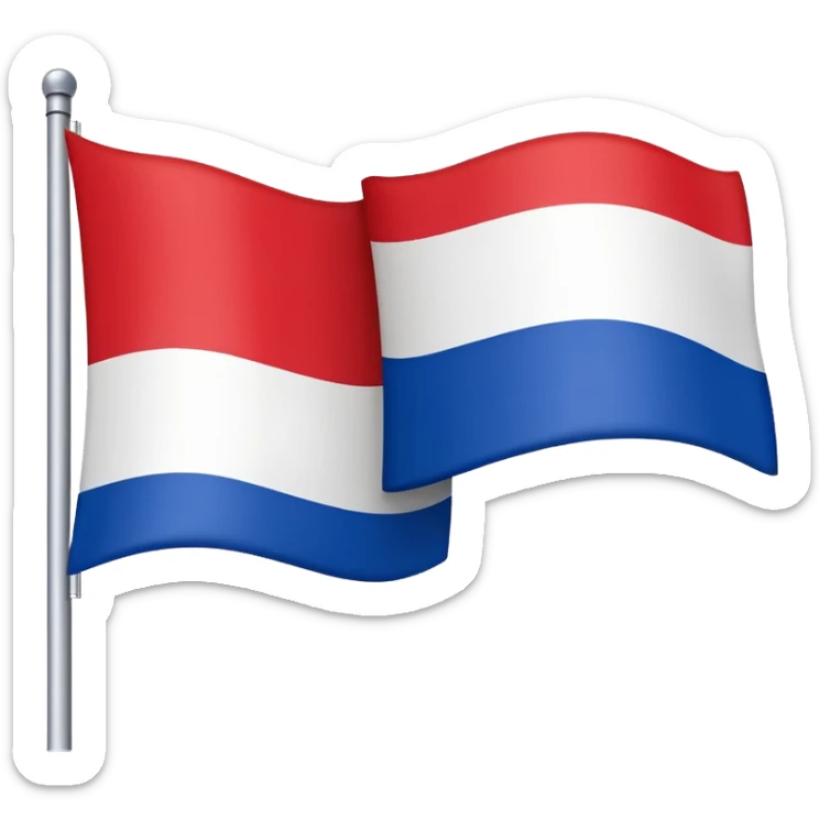 the french flag only filling the entire emoji, not a single other thing sticker