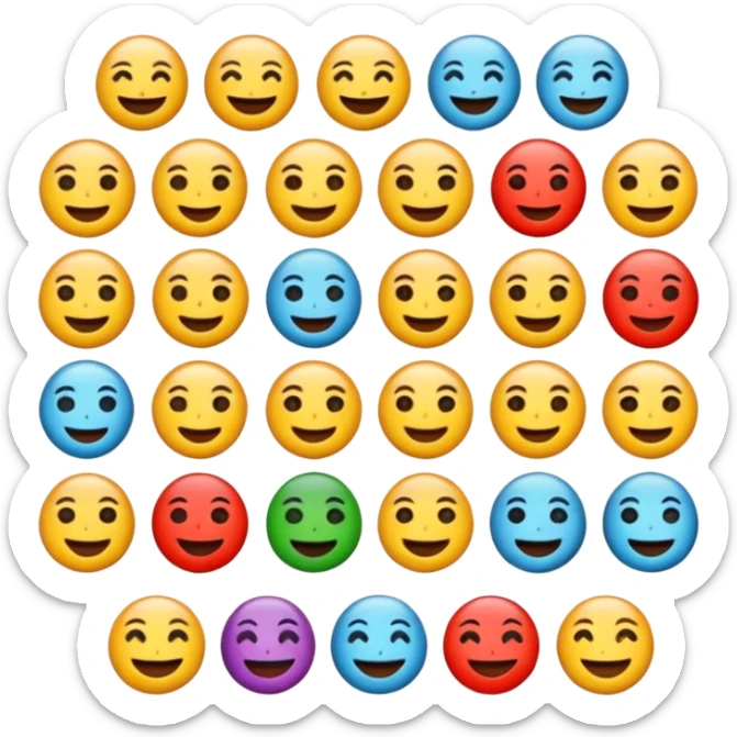 Crea un emoji ispirata dall’opera d’arte OH CULTURA sticker