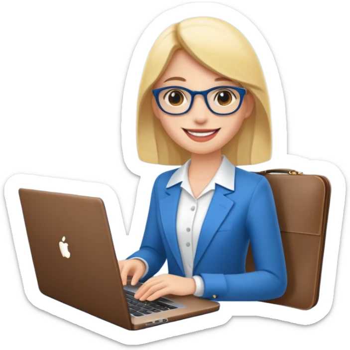 Por favor hace un emoji para una empresa de community manager, tiene que ser profesional, atractivo, elegante y empresarial sticker