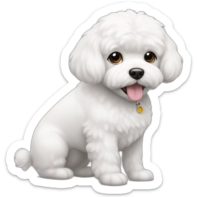 Bichon sticker
