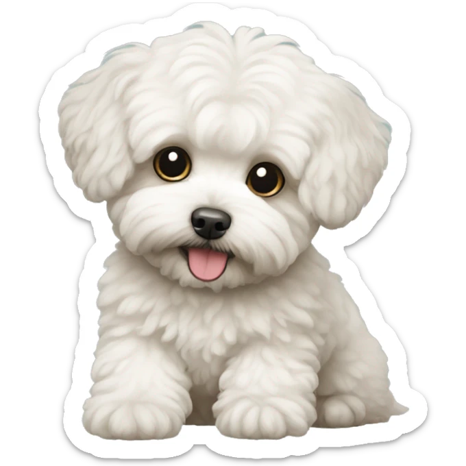 maltipoo sticker
