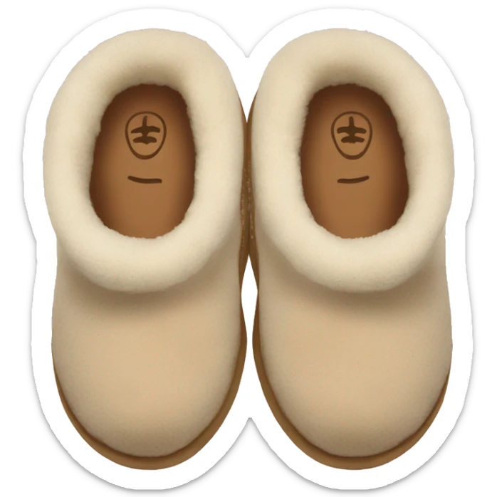 UGG slippers  sticker