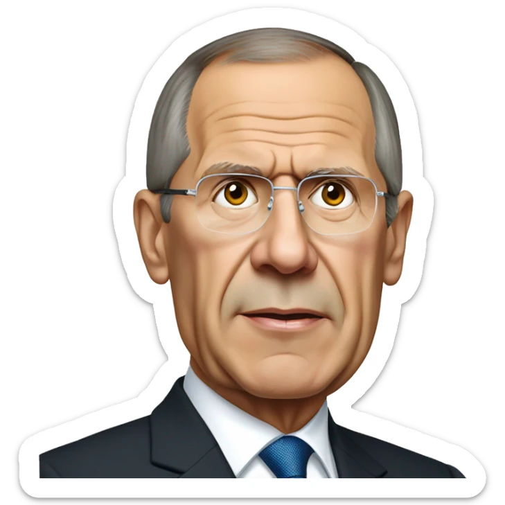 Sergey Lavrov
Minister of Foreign Affairs of the Russian Federation sticker