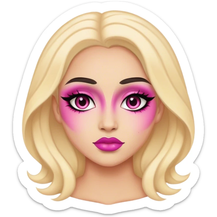 Rosado bonito sticker