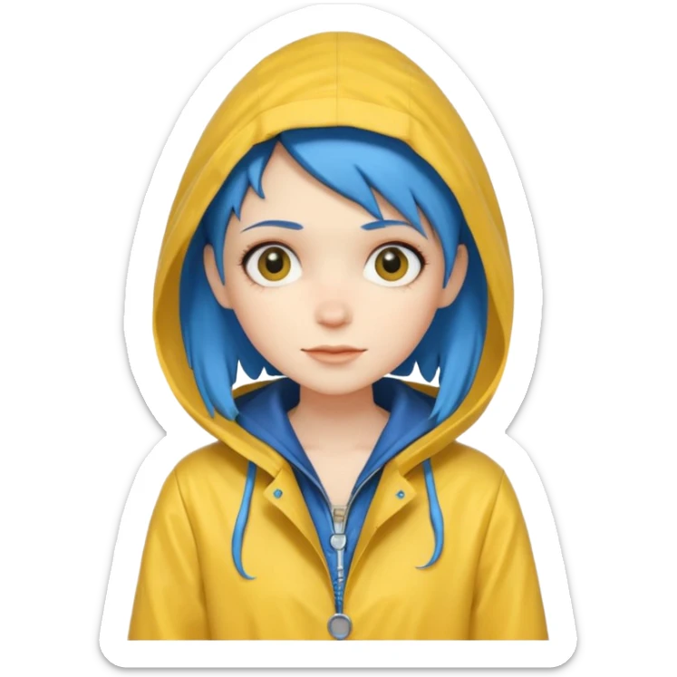 Coraline sticker