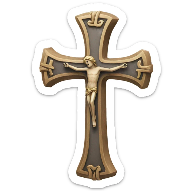 cross sticker