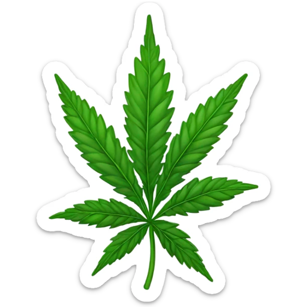 Cannabis sticker