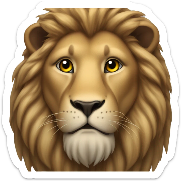 Lion sticker