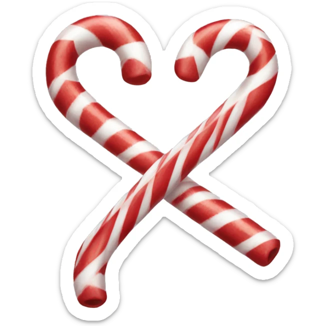 candy cane sticker