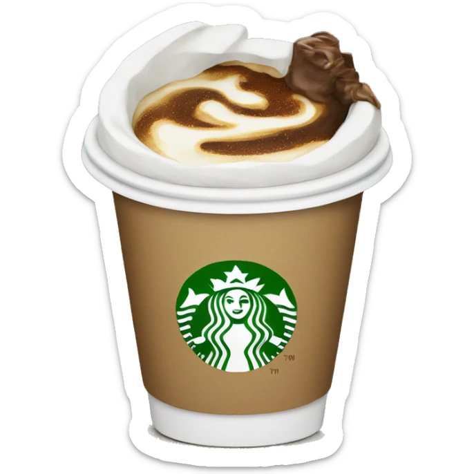 Starbucks sticker